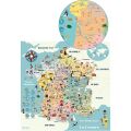 Vilac Magnetische Karte von Frankreich